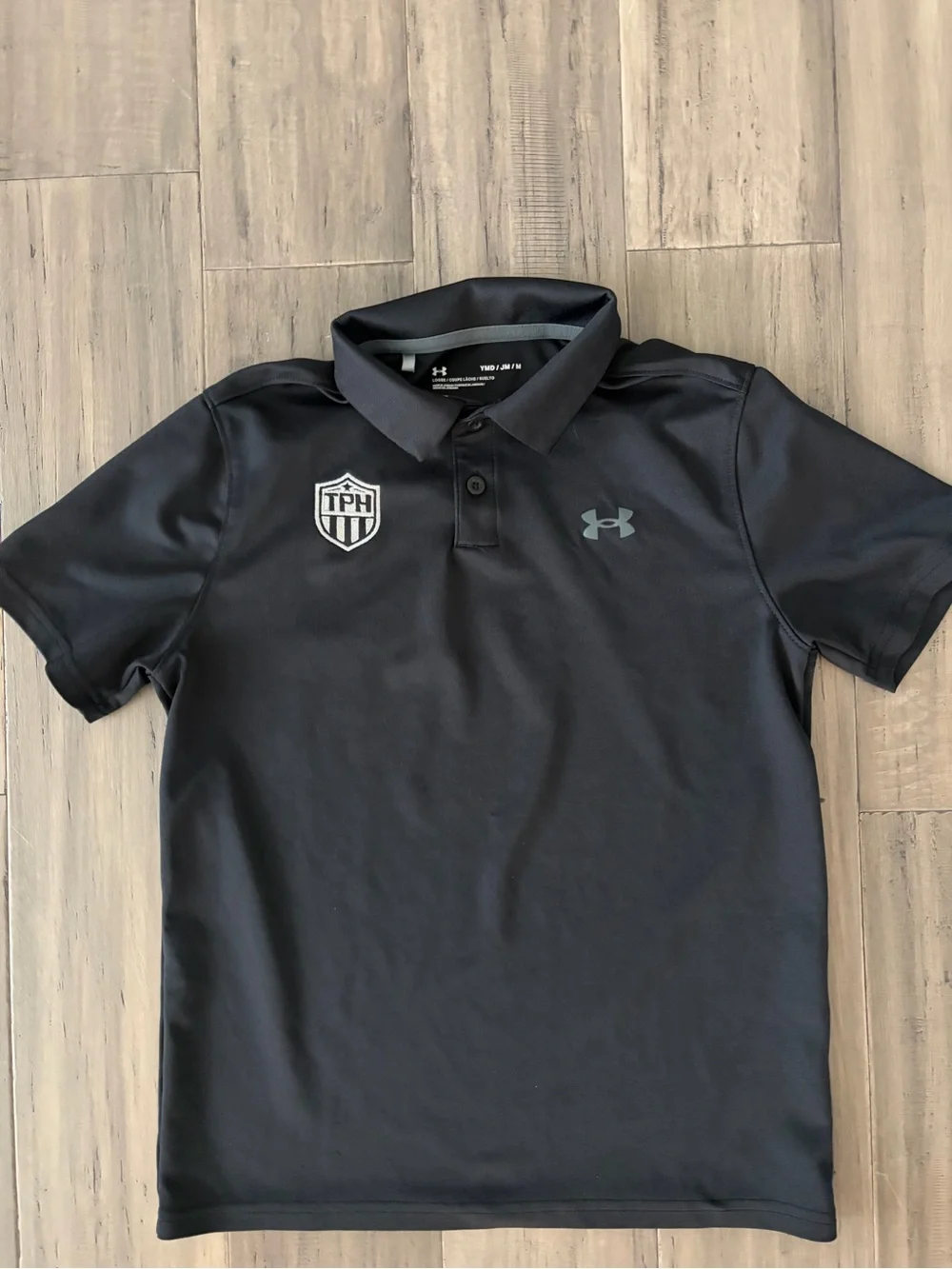 Under Armour TPH bundle - 2 polos & jacket - youth size M